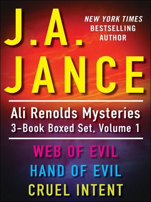 cover image of J. A. Jance's Ali Reynolds Mysteries 3-Book Boxed Set, Volume 1